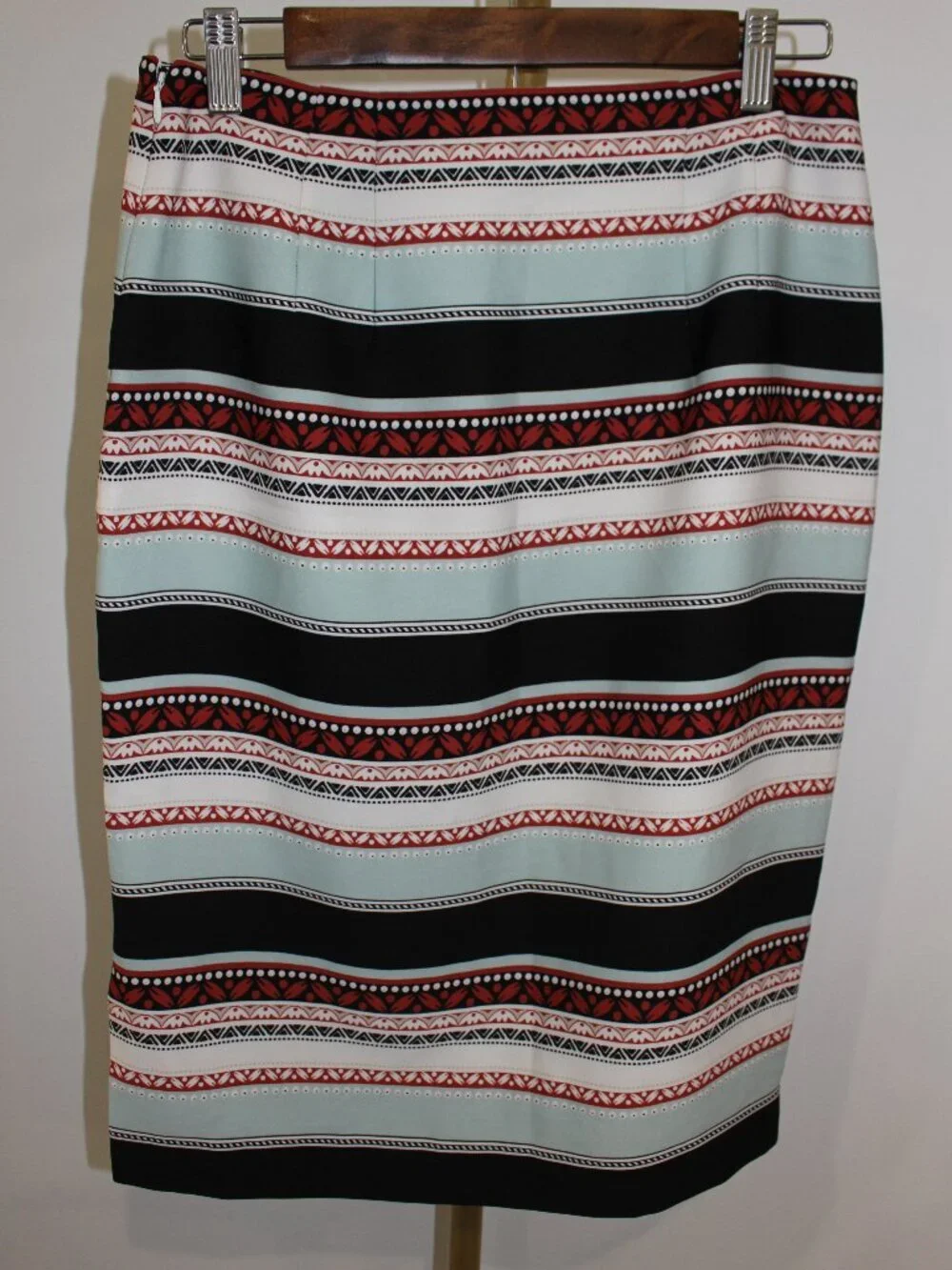 Women's Ann Taylor Factory Striped Pencil Skirt, Size 4